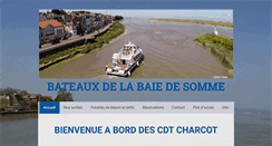 Desktop Screenshot of bateau-baie-somme.com