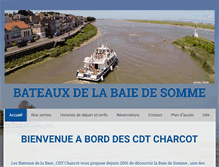 Tablet Screenshot of bateau-baie-somme.com